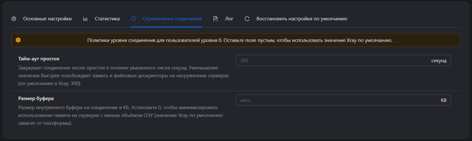 Xray DNS fields